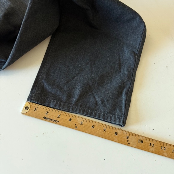 HUGO BOSS Maine Straight Leg Charcoal Herringbone 5 Pocket Pants Mens 36 x 34 - Picture 12 of 13